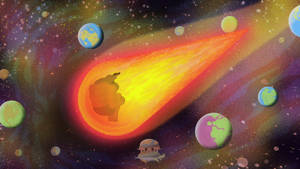 The Midnight Gospel Pagtama ng Meteor wallpaper