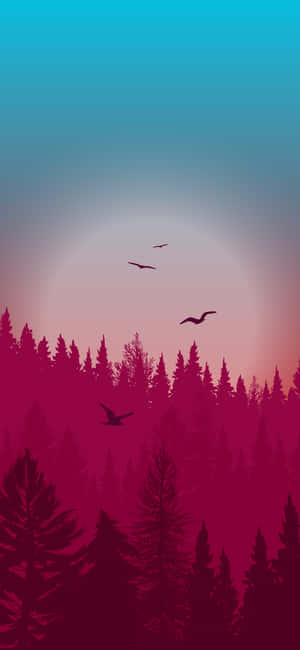 Gabing Kagubatan — 1290x2796 Wallpaper