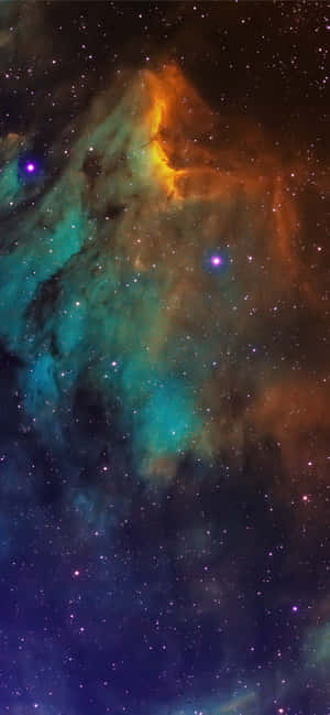Blue Galaxy Iphone — iPhone 17 Pro Max Wallpaper