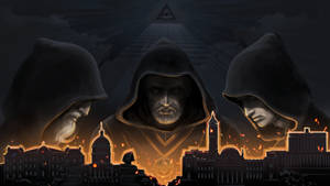 Animadong Cult sa isang siyudad na wallpaper.