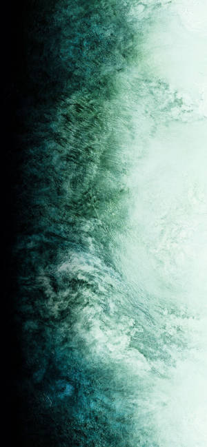 iPhone 11 smoky white midnight green wallpaper.