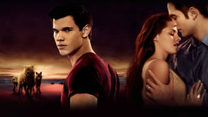Ang Twilight Saga Jacob Bella Edward wallpaper