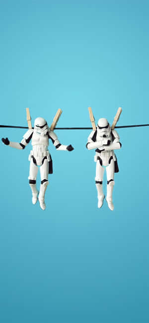 Nakakatawang Star Wars — iPhone 13 Mini Wallpaper