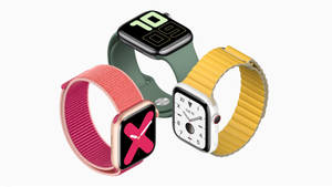 Tatlong Iba't Ibang Apple Watch wallpaper