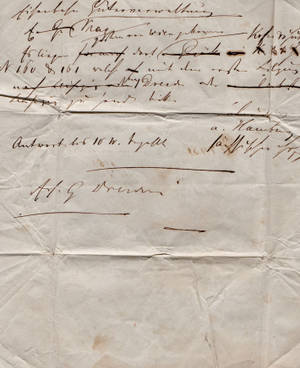 Vintage old letters written on dirty white paper wallpaper — Galaxy Z Fold 5 Wallpaper