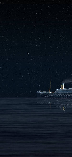 Titanic starry night na wallpaper — iPhone 14 Plus Wallpaper