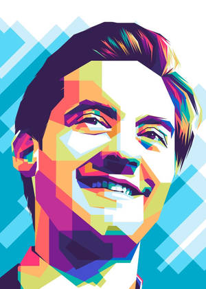 Tobey Maguire Polygon Art wallpaper — OnePlus Pad Go 2 Wallpaper