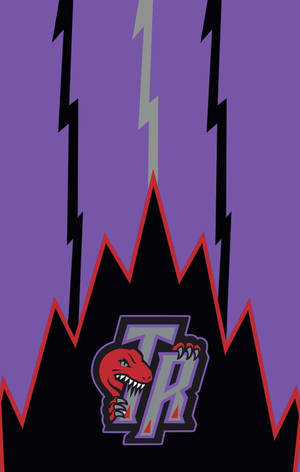 Toronto Raptors sa violet wallpaper — Galaxy Tab S9 FE Wallpaper