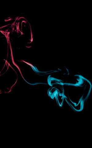 Red To Blue Smoke wallpaper — Galaxy Tab S9 Wallpaper