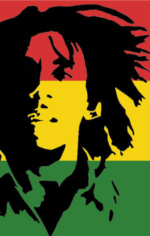 Trending Makulay na Bob Marley Graphic — Honor Pad Wallpaper