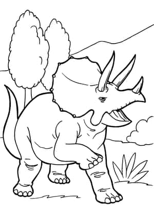 Mga Larawan ng Kulay ng Dinosaur — IQOO Pad Wallpaper