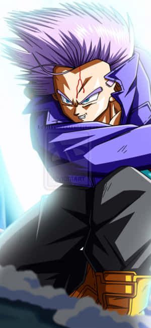 Dragon Ball Z Trunks — iPhone 16e Wallpaper