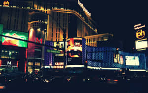Neon City background