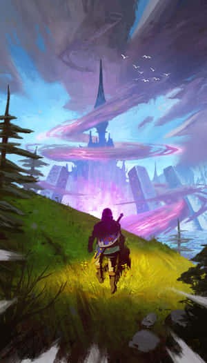 Tunay na Pantasyang Mundo: Paglalakbay sa Hyrule sa The Legend of Zelda — Legend of zelda breath of the wild Wallpaper