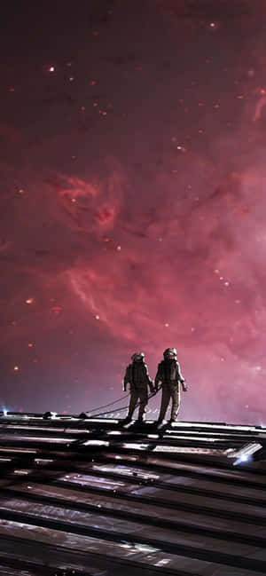 Astronaut Iphone — Galaxy A37 Wallpaper