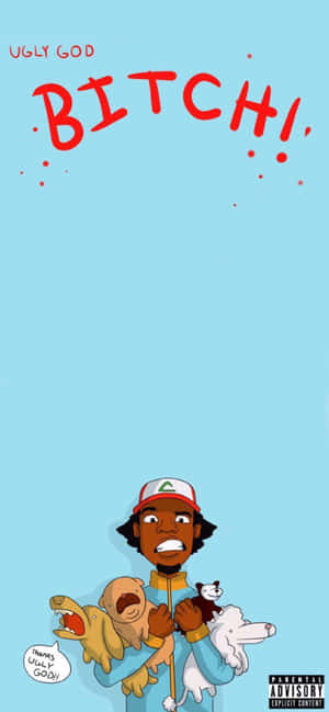 Cartoon Rappers — iPhone 17e Wallpaper