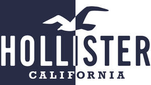 Wallpaper ng Dalawang Kulay na Hollister Logo — Chromebook Wallpaper