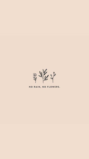 Ulan at bulak na may mga nakakilig na sipi na wallpaper — Mga Cute Quotes Wallpaper