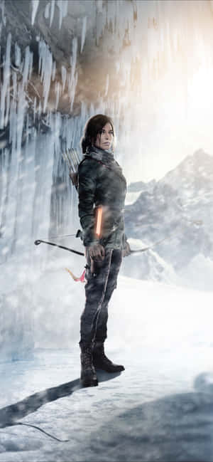 Iphone Xs Max Rise Of The Tomb Raider Background