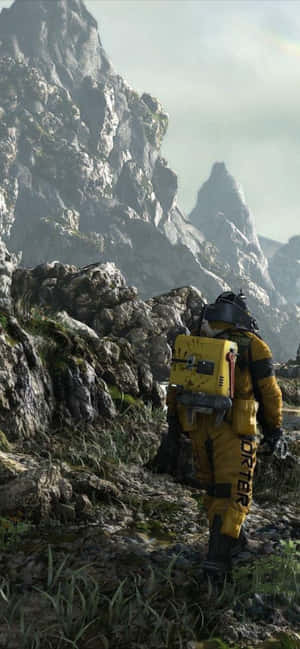 Iphone Xs Max Death Stranding Background — iPhone 14 Pro Max Wallpaper