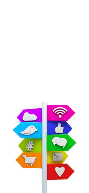 Iphone X Social Background — Pixel 8 Wallpaper