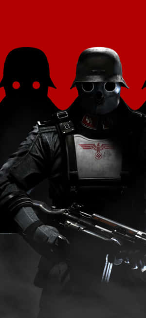 Iphone Xs Wolfenstein Ii Background — iPhone 11 Wallpaper