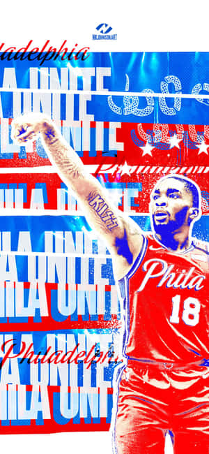 76ers Iphone — Galaxy A18 Wallpaper