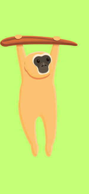 Iphone Xs Max Gibbon Background — iPhone 18 Pro Wallpaper