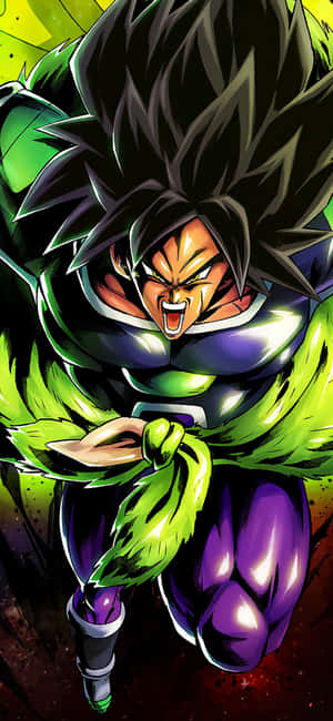 Broly Iphone — iPhone 15 Pro Wallpaper