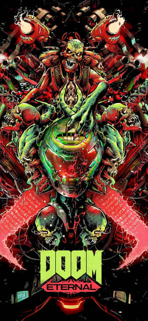 Pixel 3xl Doom Background — iPhone 16 Wallpaper