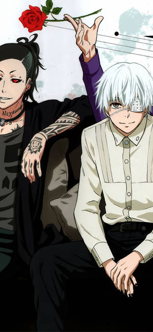 Uta And Ken Tokyo Ghoul Iphone — Galaxy S26 Wallpaper