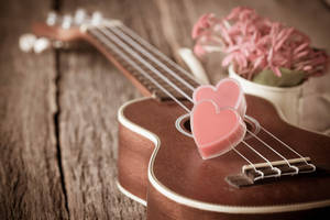 Valentines Day Ukulele wallpaper — 3:2 Wallpaper