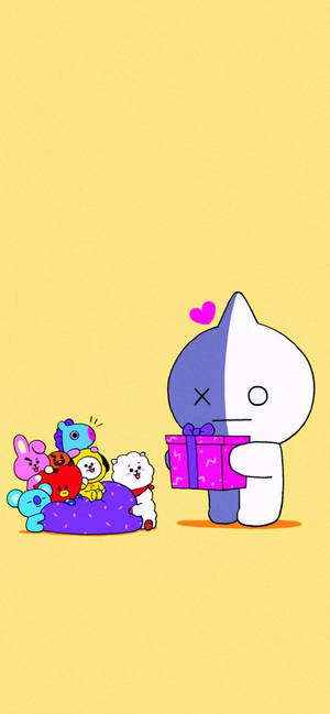 Regalo ni Van BT21 na wallpaper — iPhone 18 Pro Wallpaper