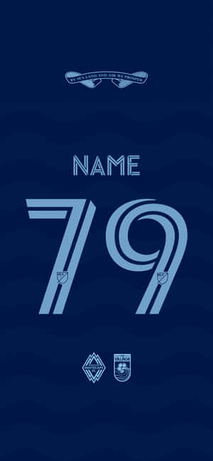 Vancouver Whitecaps FC Customised Jersey — iPhone 13 Pro Max Wallpaper