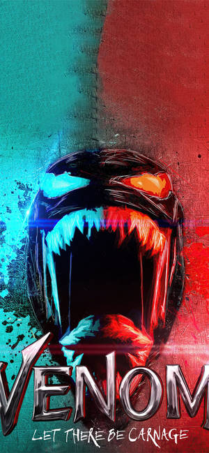 Venom Let There Be Carnage face wallpaper — iPhone 12 Pro Max Wallpaper