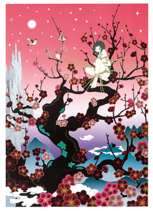 Makulay na Japanese Pop Art Wallpaper — Kindle Wallpaper
