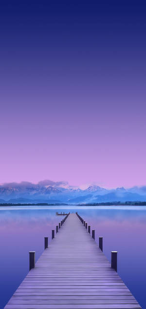 Vivo Y11 Pier — iPhone Xr Wallpaper