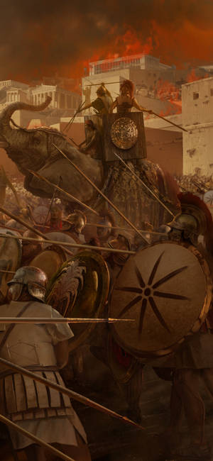 Rome Total War — iPhone 15 Pro Max Wallpaper