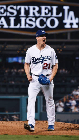 Walker Buehler Dodger 21 — 9:16 Wallpaper