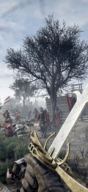 Iphone Xs Mordhau Background — iPhone 11 Pro Wallpaper