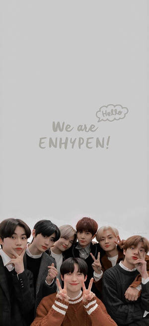 We Are Enhypen Aesthetic — Honor Play 80 Pro Wallpaper