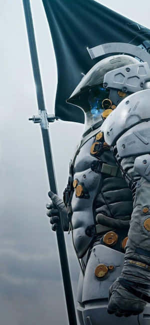 Iphone Xs Max Death Stranding Background — Galaxy A55 Wallpaper