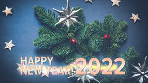 Pagbati sa 2022 na may Sparkling Fireworks — Studio Display Wallpaper