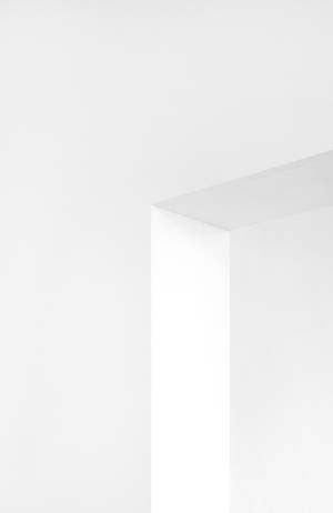 White aesthetic wall wallpaper — 黑白美学 Wallpaper