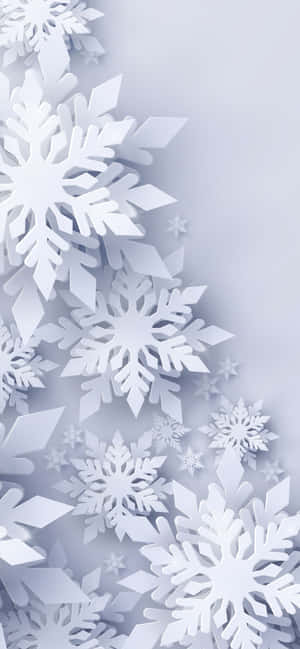 White Christmas Iphone — iPhone 17e Wallpaper