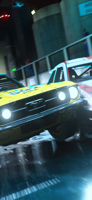 Iphone Xs Dirt Rally Background — Galaxy A55 Wallpaper