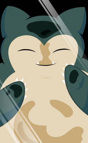 Snorlax Sa Glass Phone wallpaper — Galaxy Tab Wallpaper
