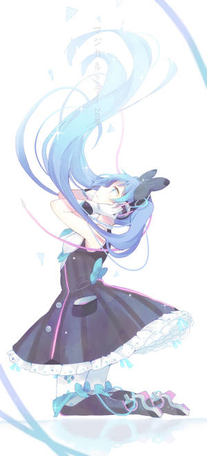 Cool HD anime art Hatsune Miku wallpaper