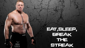 Malaking wrestling athlete na may mga quotes wallpaper — iMac Wallpaper
