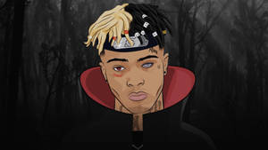 Xxxtentacion anime sa sikat na Akatsuki cloak wallpaper
